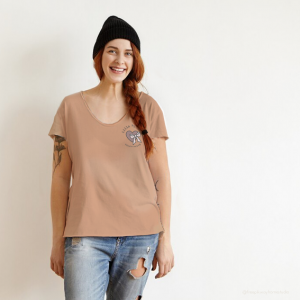 LHVs t-shirt M - Ljusrosa